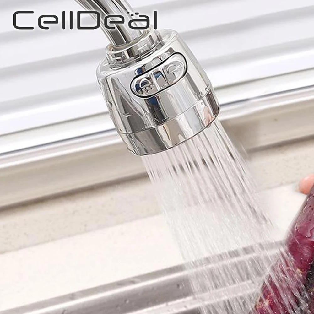 

360 Rotatable Faucet Extenders Stainless Splash Proof Tap Shower adjustable High Pressure Faucet Nozzle Bathroom Kitchen Tools