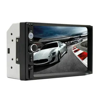 

7010b Car Dual-spindle 7 Inch Mp5 Player Universal Machine Mp5 Card Machine Mobile Phone Interconnection