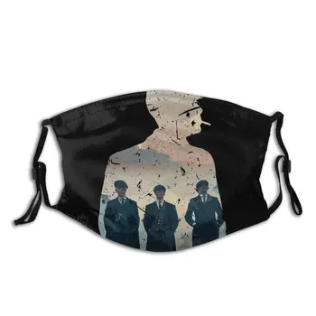 

Peaky Blinders Adult Reusable Face Mask Anti Bacterial Dust Protection Cover Respirator Muffle Mask with Filters