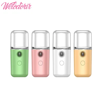 

Mini Nano Steamer Hydrating Face Mist Spray Nano Mister Portable Facial Steamer Ultrasonic Ozone Face Sprayers Skin Care Machine