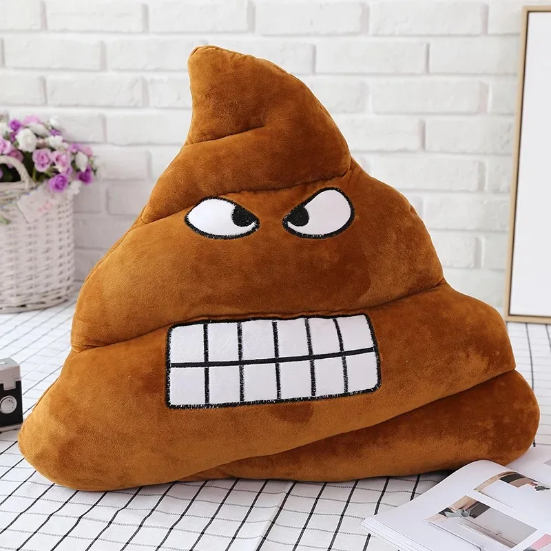 thumbnail image 1 of Muñeco de peluche de caca divertido, juguete de peluche para Navidad, cumpleaños, Halloween, regalos para niños, almohada de caca extraña, 1 of 5