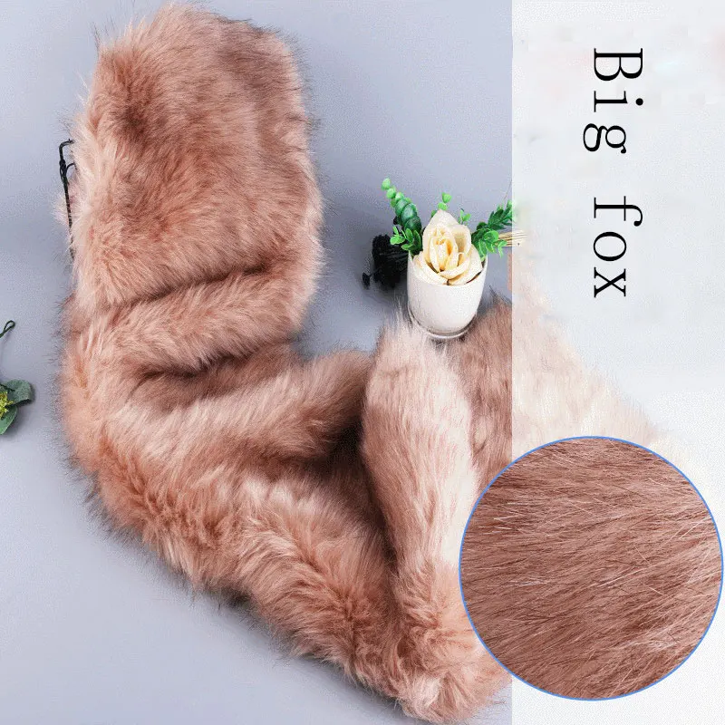

Wholesale big fox fur clothing wool Faux fur fox fur vest