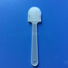 100 шт. DIY пластмассовый ручной вентилятор ручки сувенир для свадебной вечеринки аксессуары прозрачный вентилятор ручка поп звезда Пользовательские ручные вентиляторы аксессуары