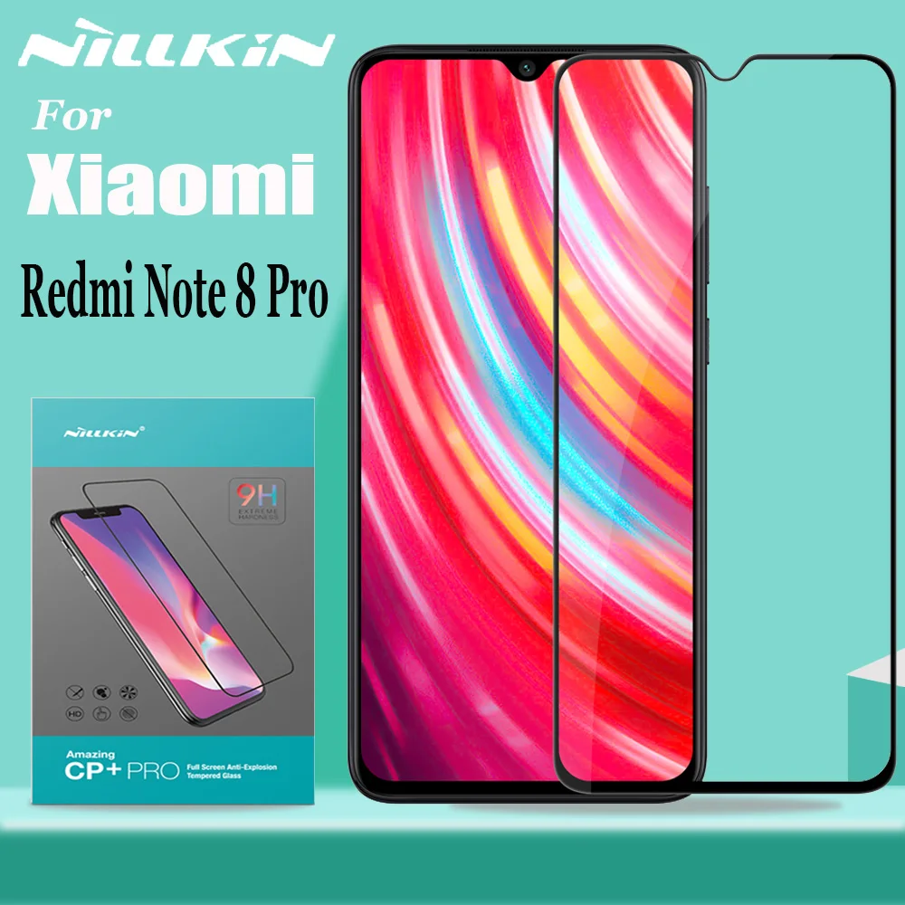 Nillkin для Xiaomi Redmi Note 8 Note8 Pro Закаленное стекло протектор экрана 2.5D полное покрытие защитное стекло на Redmi Note 8 Pro