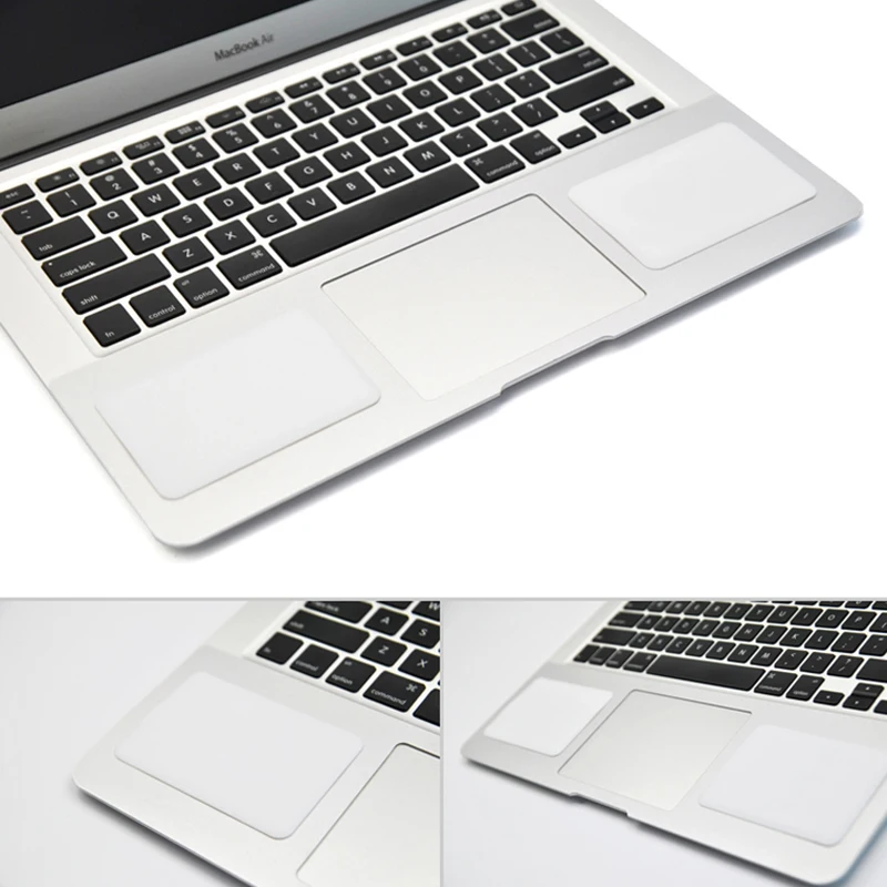 Наклейка на клавиатуру для ноутбука, Защитная крышка для рук MacBook 1" 15" 1" 13", силиконовая подставка для рук, аксессуары для ноутбуков MacBook - Цвет: Transparent