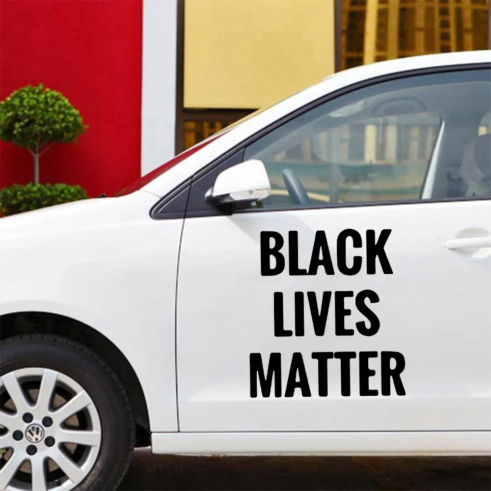 

BLACK LIVES MATTER Car Stickers Reflective Waterproof Vinyl Funny Sticker Accessories For Mazda Cruze Peugeot