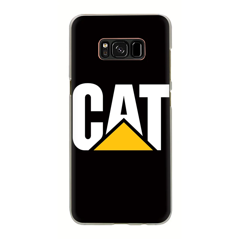 H1 С логотипом Caterpillar жесткий чехол для телефона с рисунком в виде крышка чехол для samsung Galaxy S6 7 Edge S8 9 10 плюс Note8 9 M10 20-30 - Цвет: H1
