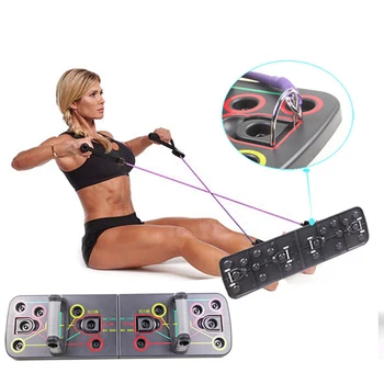 

Multi-functional Push Up Rack Board Abdominal Muscle Exercise Equipment Training Gym Home Workout Board