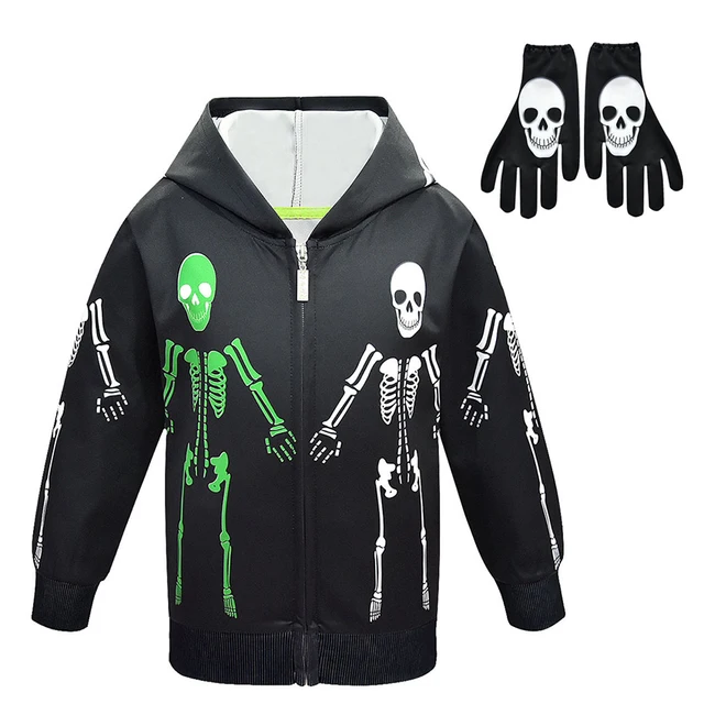 skeleton sweater dress