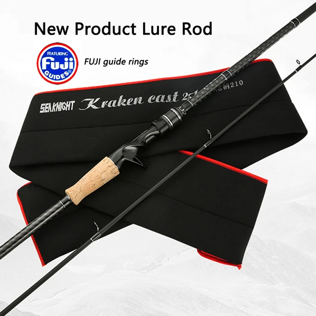 FUJI Parts Spinning Casting Fishing Rod 1.98M 2.1M 2.4M Lure Weight 10-30g  MH Power Carbon Sea Rods With EVA + Cork Handle - AliExpress