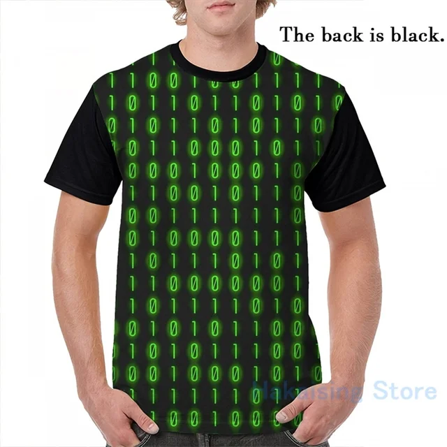 Binary Code Inside Men T-Shirt Women All Over Print Fashion Girl T Shirt  Boy Tops Tees Short Sleeve Tshirts - T-Shirts - Aliexpress