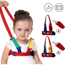 Детская безопасная прогулочная упряжь-детский анти-потерянный ремень упряжь с поводком детский вспомогательный ремень Крылья Ангела ремень для путешествий