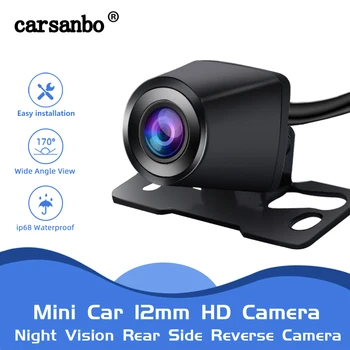 

Rear Front Side Night Vision Camera 2020 New Mini Car Camera IP67 Waterproof Car RearView Cameras High Quality Reverse Camera