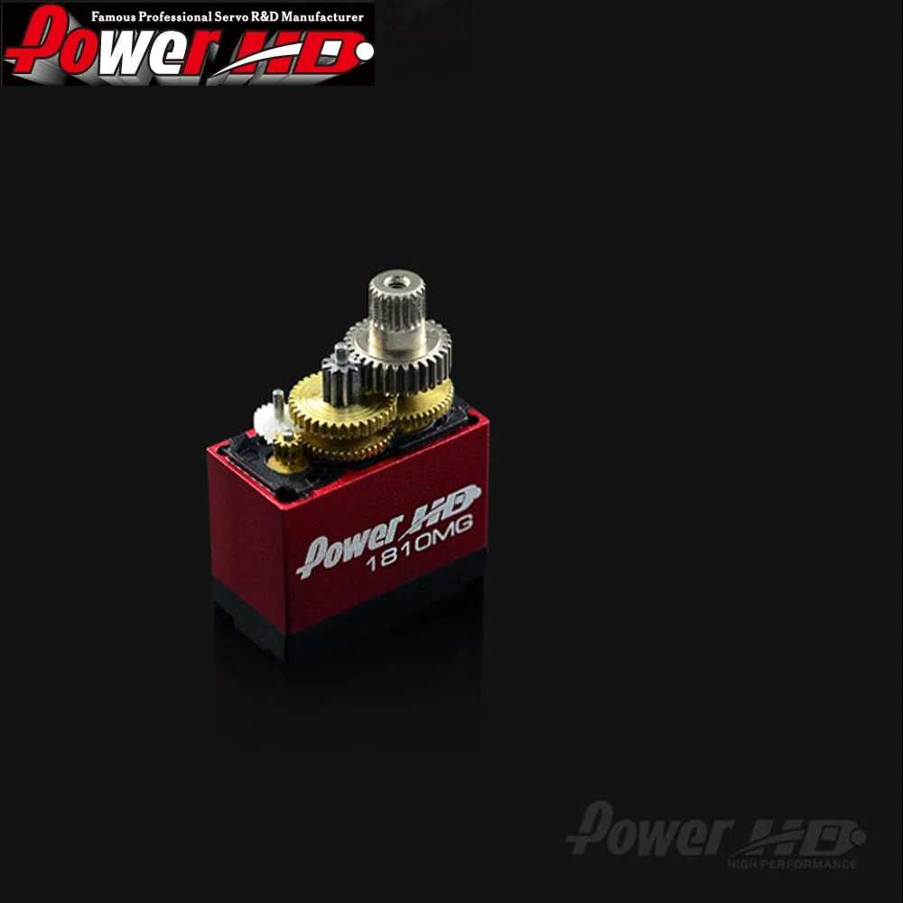 

Hot 1pcs Power HD 1810MG Micro Digital Servo 3.9kg/15.8g Aluminum Case for Flybarless 450 Helicopter