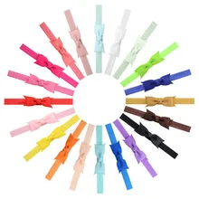 Ребристая лента с бантом, лента для волос в европейском и американском стиле, повязка на голову для маленьких девочек, ручная работа, ласточкин хвост, волосы для младенцев