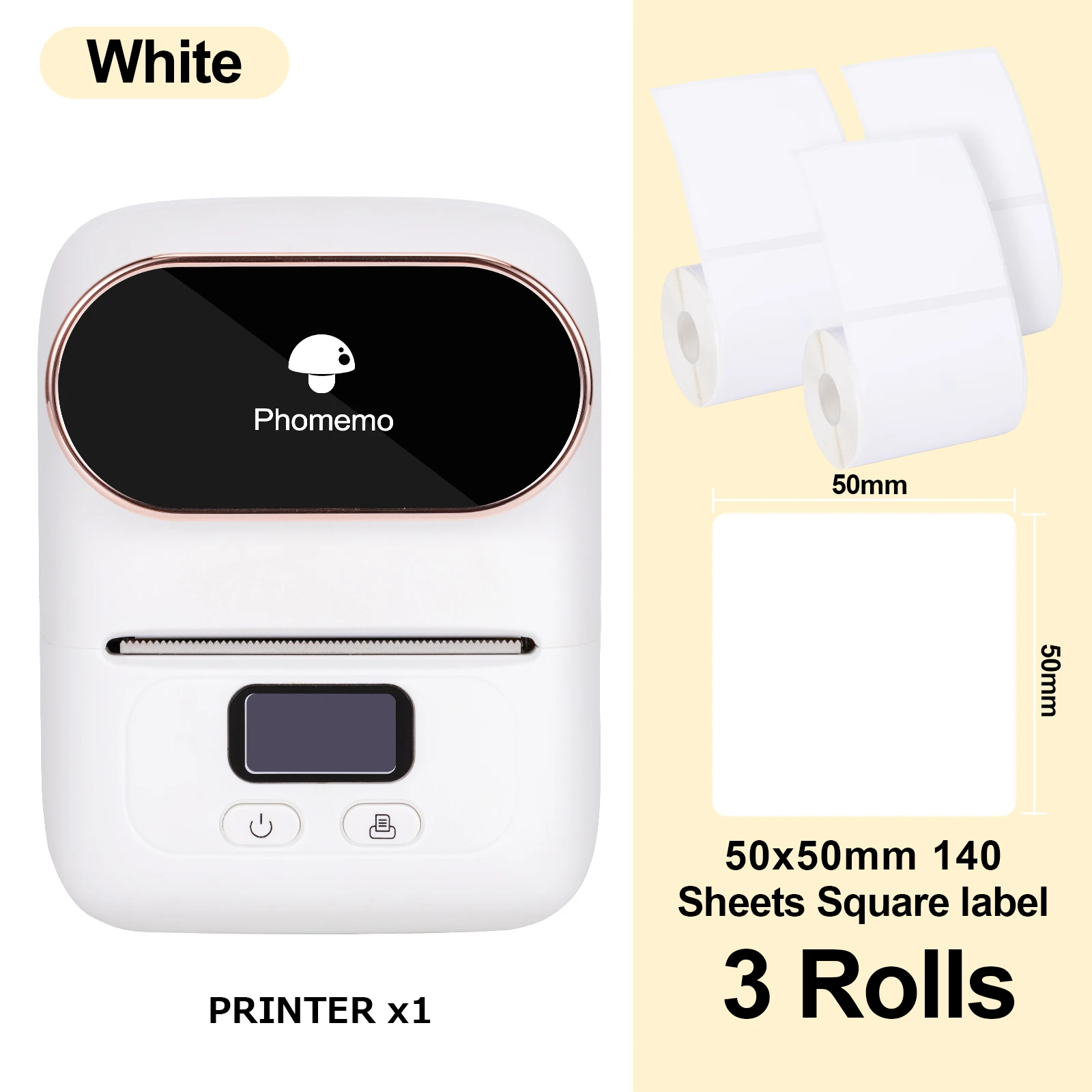 small phone printer Phomemo M110 Mini Portable Thermal Label Printer Multi-function Self-Adhesive Sticker Label Maker Machine for Office Clothes Tag mini handheld printer Printers