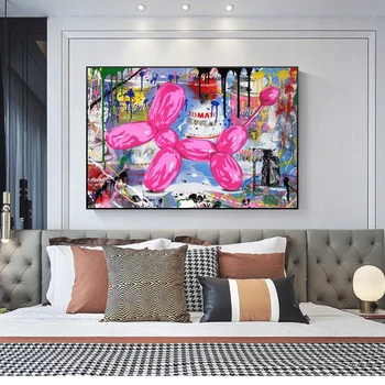 

Abstract Graffiti Painting Wall Art Pictures Cartoon Prints and Posters Modern Home Decorative for Living Room Decor