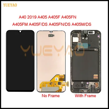 

LCD For Samsung A40 LCD 2019 A405 A405 A405F A405FN/D A405DS LCD Display Touch Screen Digitizer Assembly With Frame Replacement