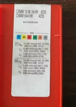 

10PCS CARBIDE INSERT CNMM190616-HR4235