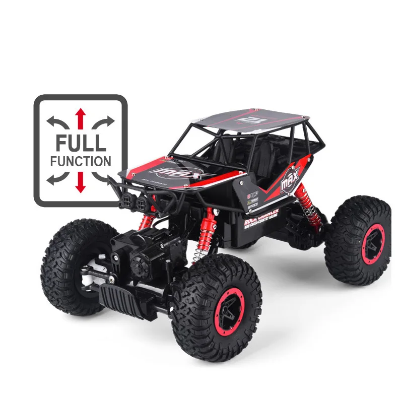 

2..4GHZ Remote Control 4 Wheel Drive Climbing 4.8V Rebattery RC Car for Kids 4WD Electric Off-road Vehicle Model Children's Toy