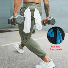 Мужские повседневные штаны для фитнеса, мужская спортивная одежда, спортивный костюм, штаны, обтягивающие спортивные штаны, черные спортивные штаны