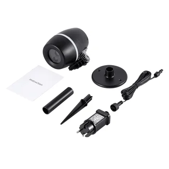 

QQ Egg Shape Red & Green Red & Blue Galaxy Laser Shower Laser Light Projector Holiday Twinkling Star Lights Garden Decoration