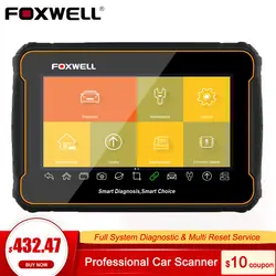 Foxwell GT60 OBD2 Профессиональный автомобильный диагностический инструмент полная система считывания кода услуги сброса ODB2 OBD 2 Автомобильный