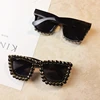 Oversized Rhinestone Frame Square Sunglasses Ladies Diamond Glasses Brand Designer Fashion Sun Glasses UV400 Shades for Women ► Photo 3/5