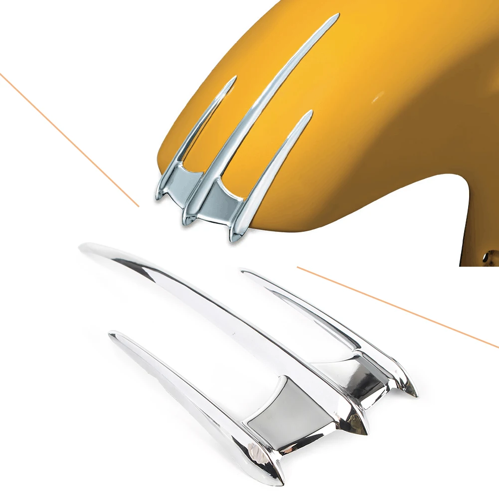 

Gold Wing GL1800 Motorcycle Chrome Front Fender Accent Decoration Trim For Honda Goldwing GL 1800 F6B VTX1300 VTX1800