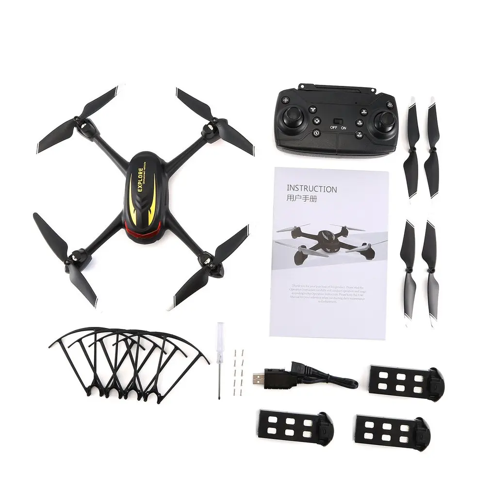 2.4G 3 battery LM03 2,4G/5G WiFi FPV Радиоуправляемый Дрон с gps 1080P HD камерой RC вертолет самолет высота удержания воздушные видео игрушки для детей - Цвет: 2.4G 3 battery