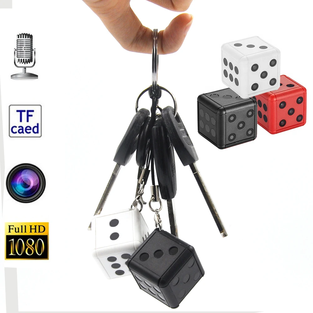

2019New Design Portable HD Dice Mini Nanny Camera Espia Oculta Cam DV Hidden spy Gadgets Motion Infrared Night Vision Camcorder
