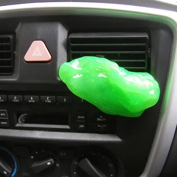 

Green Cleaner Glue Gel Gum Air Conditioning Vent Panels Dust Removal Cleaning Car RV Parts Accessories