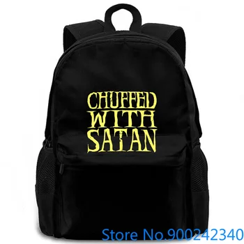 

Lock Up Chuffed with Satan Aust Tour L Grindcore Death Metal Mens Trend women men backpack laptop travel school adult
