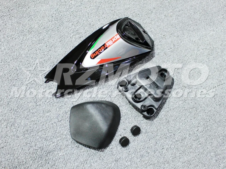 Литьевая форма, набор обтекателей ABS, подходит для Aprilia RSV4 1000 2009- 09 10 11 12 13 14, на заказ,, красный, серебристый