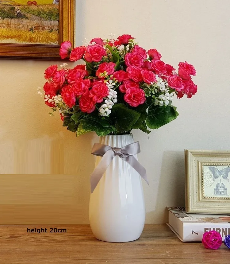 Вазон на Kwiaty Decorativos Para Casa для Cam Vazo Jarron ВАСО De Flor аксессуары современные украшения дома Teraryum ваза для цветов
