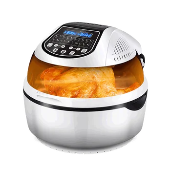 

3D Oil Free Air Fryer Household Automatic Cooking Machine Multi-function Large Capacity Electric Frying 10L Liter Rotation 1300W