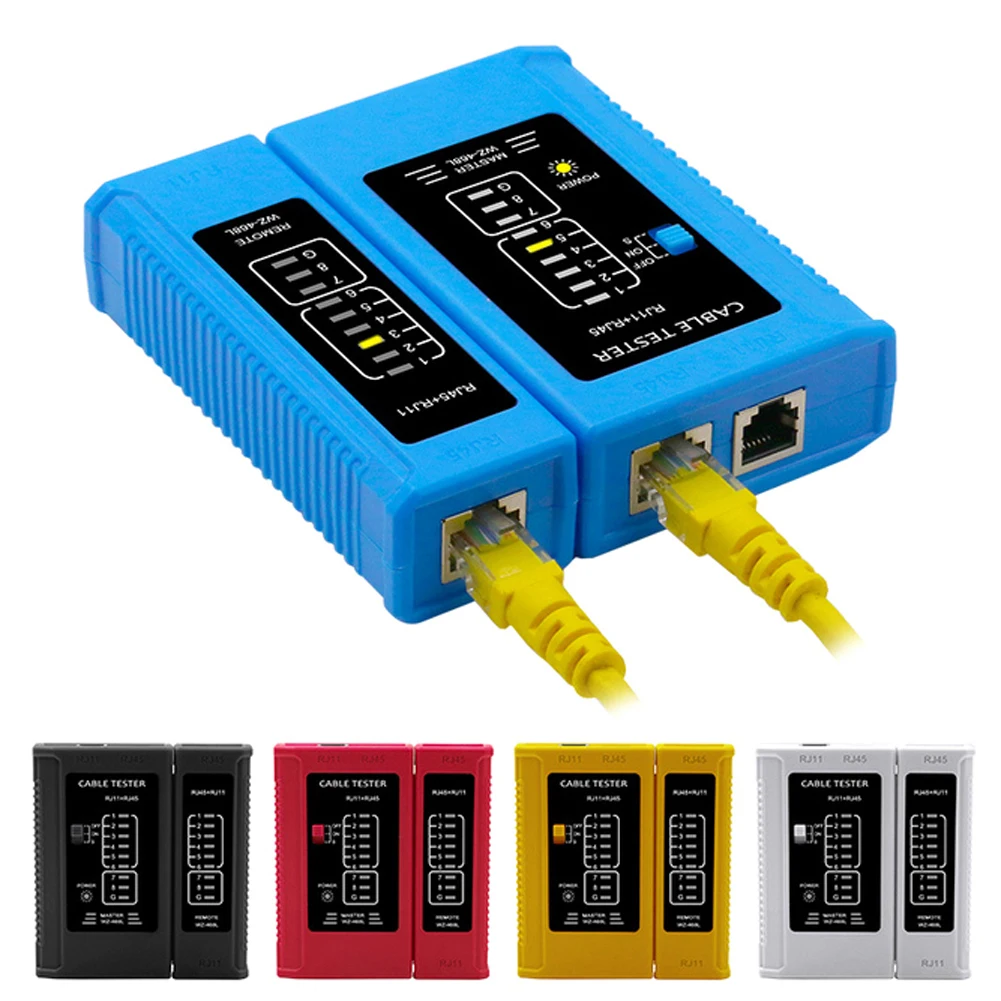 Тестер сетевого кабеля RJ45 тестер RJ11 RJ12 CAT5 CAT6 UTP lan сетевой