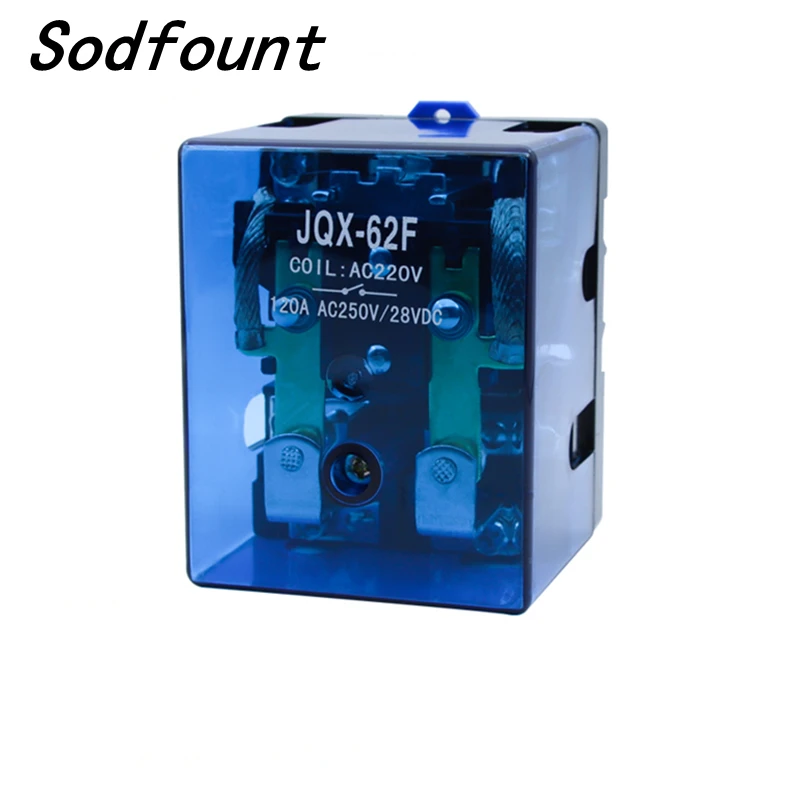 Relay High Power Dpdt Relay Ac 120a Relay Ac Coil Relay Jqx62f