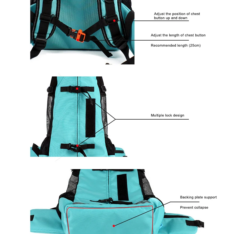 Рюкзак для домашних животных дышащая Сумка-переноска для собак для больших собак рюкзак с изображением бульдога регулируемые дорожные сумки MYDING