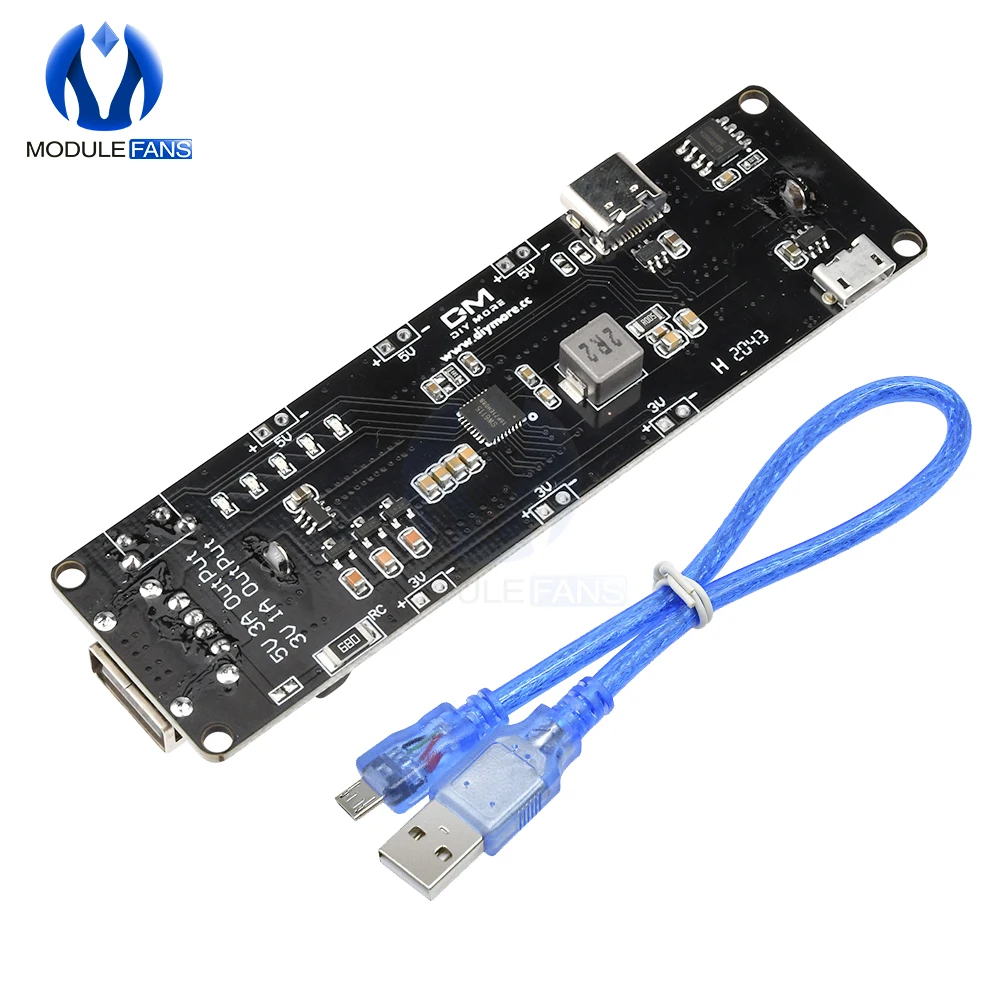 ESP32 ESP32S для Wemos 18650 щит зарядки аккумулятора Модульная плата V3 Micro USB порт типа A