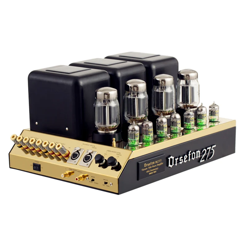 Nuova Versione Aggiornata 1:1 Clone Mcintosh Mc275 Classico Hifi Tubo Amplificatore Di Potenza, Potenza Di Uscita 75W,Kt88 Tubo Amplificatore, Di Ingr