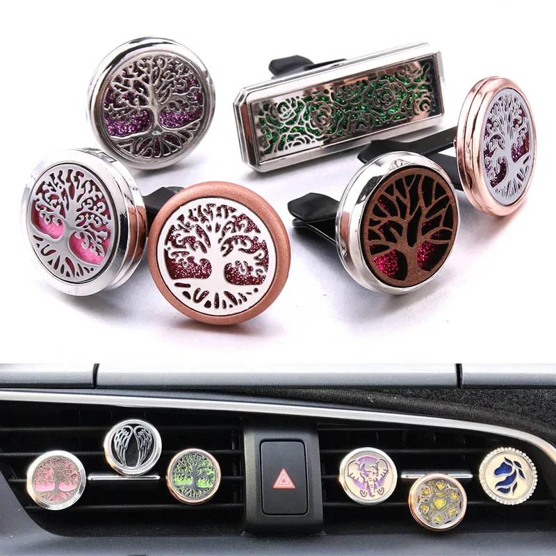 Multi-Color Tree of Life Diffuser Jewelry Car Perfume Aroma Essential Oil Aromatherapy Necklace Locket Pendan | Украшения и