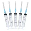 50Pcs Plastic Disposable Injector Dispensing Injection Syringe For Feeding Pet Filling Liquid Perfume Injection 1/2/5/10/20ml 6