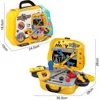Kids Toolbox Kit Educational Toys Simulation Repair Tools Toys Drill Plastic Game Learning Engineering Puzzle Toys Gifts For Boy 6