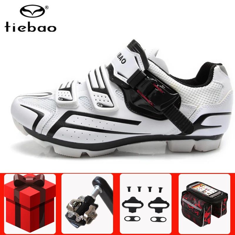 

Tiebao Cycling Shoes sapatilha ciclismo mtb add SPD pedal set zapatillas deportivas hombre Mountain Bike Equipment sneakers men