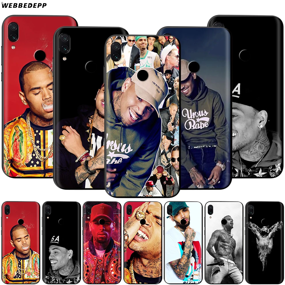 Chris Brown чехол для Xiaomi Redmi Note 8 MI 3 6 9 A1 A2 A3 8A 6X 9T CC9 Lite SE Pro Max F1 10 | Мобильные телефоны и