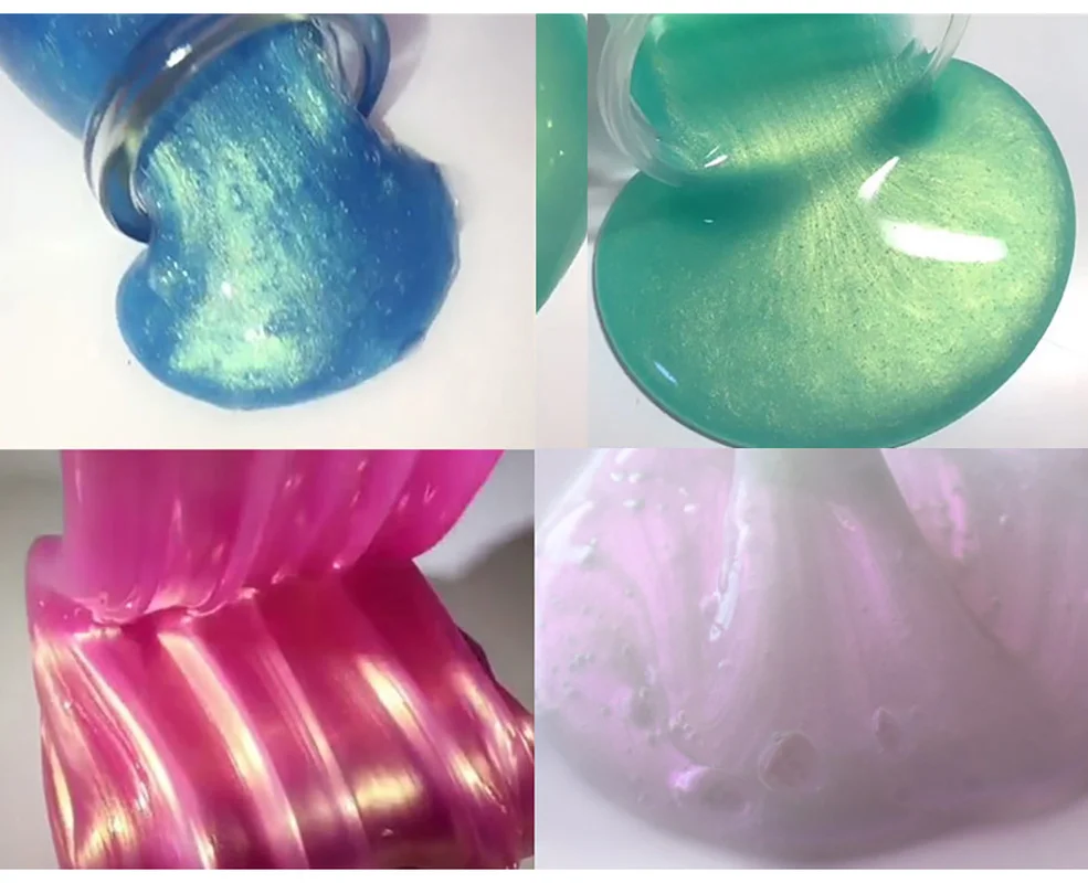 DIY Slime набор блеск порошок Наполнитель пигмент украшения игрушки жемчужный порошок краситель пушистый слизи аксессуар для девочек подарок детские игрушки