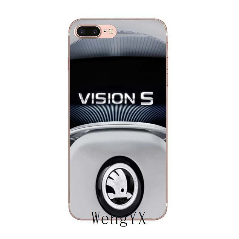 Чехол для samsung Galaxy J8 J7 J5 Prime pro J3 A7 A5 A3 Skoda OCTAVIA III автомобильные брелки с логотипом Мягкая обложка чехол - Цвет: Skoda-A-17