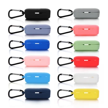 

Newest Sports Wireless Bluetooth Earphone Case Earphone Sleeve Silicone Anti Lost Anti-fall Protective Cover For QCY T5