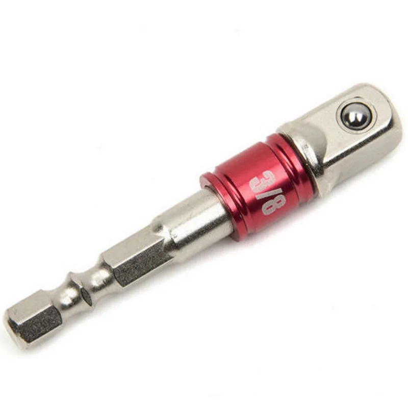 3pcs Socket Adapter Set 1/4inches 3/8inches 1/2inches Electric Impact Driver Hex Drill Bit Power Tool Accessories